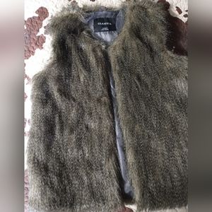 Glamsia faux fur vest M